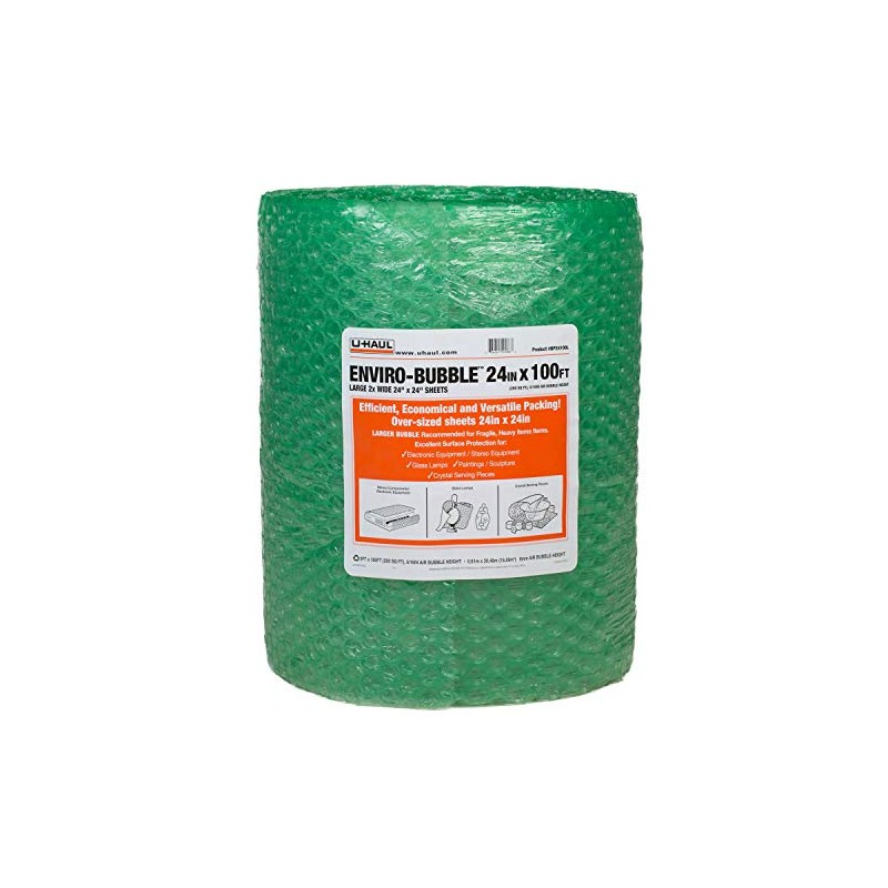 U-Haul Enviro-Bubble - Bulk Roll 100' of Large Bubble Padding