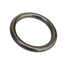 MarineNow Stainless Steel Round Ring 316 Marine Grade 7/16" x 2 3/4" (12mm x 70mm), 1-Pack