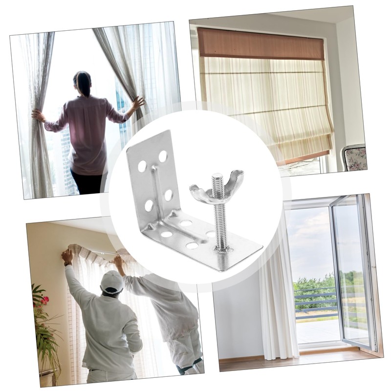 ORFOFE Blind Installation Code Accessories 10pcs Blind Brackets l Bracket