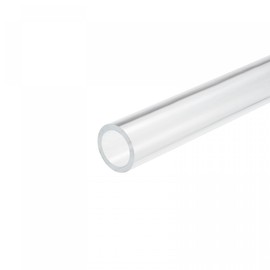 sourcing map Acrylic Pipe Clear Rigid Round Tube 30mm ID 40mm OD 10" for Lamps and Lanterns, Water Cooling System