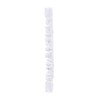 Chandelier Chain Cover Cord Cover 6 Feet,Flannelette Fabric (White)