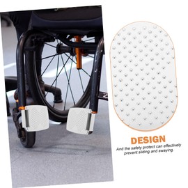 OATIPHO 2pcs Wheelchair Footrest Replacement Lightweight Elevating for Easy Installation Suitable for Wheelchairs for Elderly and Disabled Users