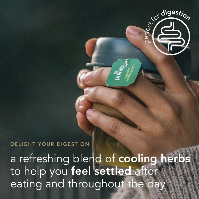 Pukka Herbal Organic Three Mint, 20 Total Tea Bags