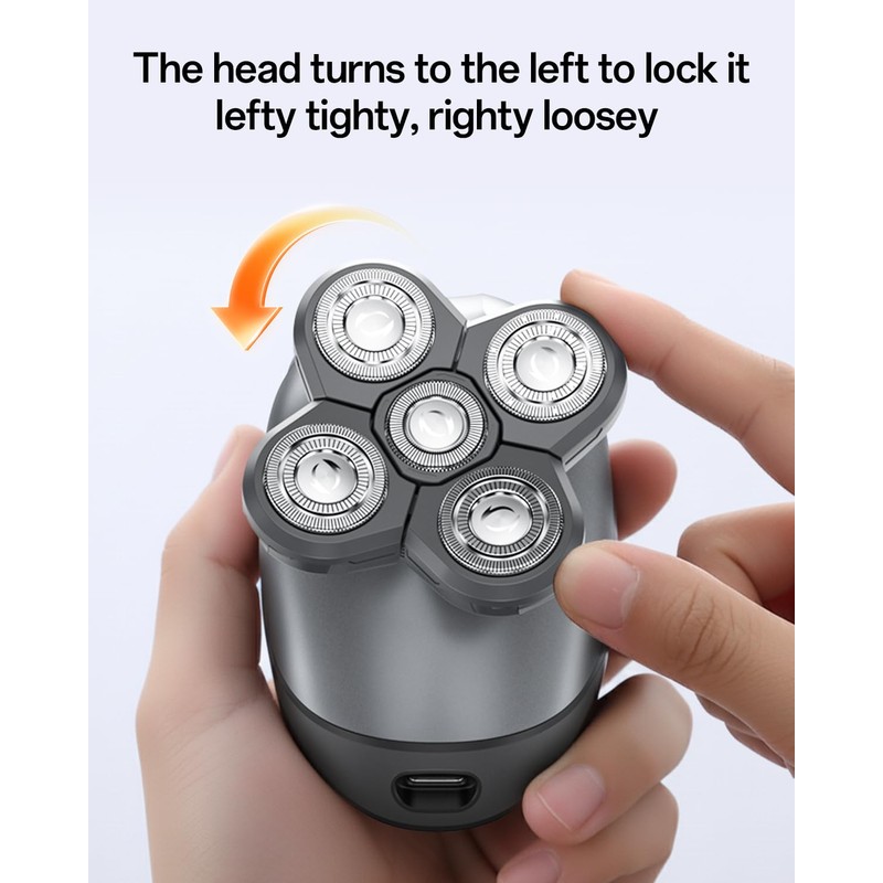 Electric Razor for Men, 5-in-1 Multi-Function Electric Shavers for Men,