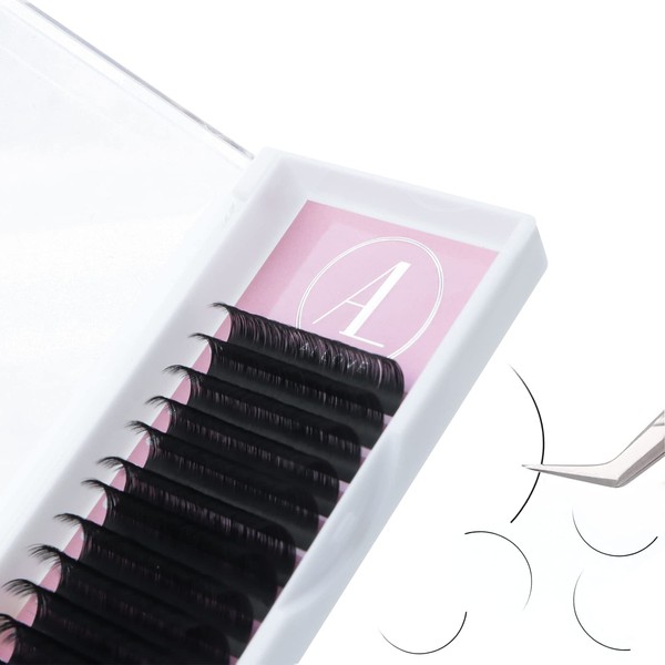 ALLOVE Cashmere Eyelash Extension Classic Lash Extensions 0.07 C Curl