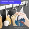 Pack of 2 Coat Hooks, Wall Coat Rack, 31 cm