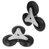 Stair Climbing Wheel Replacement - Heavy Duty 6in RubberWheel Climber