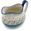 Polish Pottery Gravy Boat 23 oz Spring Flowers