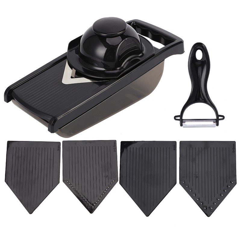 Multifunction 5‑in‑1 Vegetable Potato Carrot Chopper Food Cutter Grater Kitchen