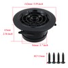 Antrader Air Vent, Adjustable Round Soffit Vents, ABS Exhaust Louver