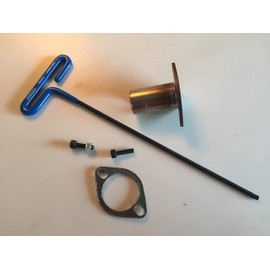 GenExhaust for Honda EU3000iS Generator 1" steel exhaust extension (hardware only)