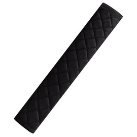 HighnessHwoo Extra Long Seatbelt Covers for Adults Kids Women & Men, Soft Car Seat Belt Strap Cushion for Sedan, SUV, Trucks, Shoulder Neck Chest Protector Pads, Auto Accessories, 1pc, Black, 39.5in