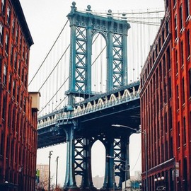 CafePress George Washington Bridge New York City 10" Wall Clock for Livingroom, Kitchen, or Office