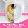 Toilet Bowl Cleaner, with 8 Replacement Heads & Storage Caddy