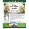 Ginger Chili Pepper White Tea (25 tea bags, ZIN: 545732)