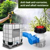 UMETASS IBC Tote Valve, 2.95" Coarse Thread IBC Tote Adapter,