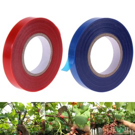 SagaSave Stretch Tie Tape Roll, Garden Tie Tape, Thick Sturdy Plant Ribbon Garden Vinyl Stake Gardening Tools for Indoor Outdoor Patio Plant Use