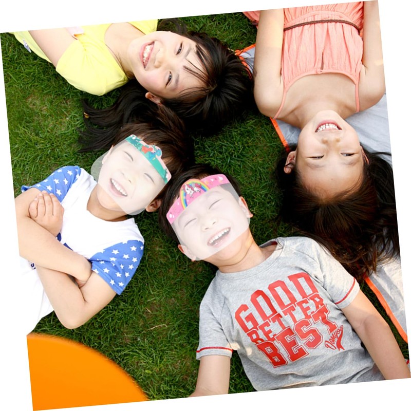 Angoily 2pcs Protective Face for Boys and Droplet Face Guard
