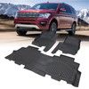 All Weather Rubber Floor Mats Compatible with 2018 2019 2020
