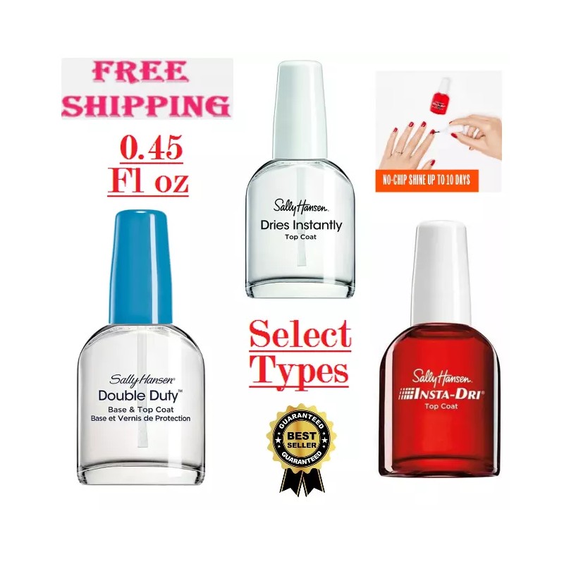 Sally Hansen Dries Instantly Top Coat Nail Polish No Fade