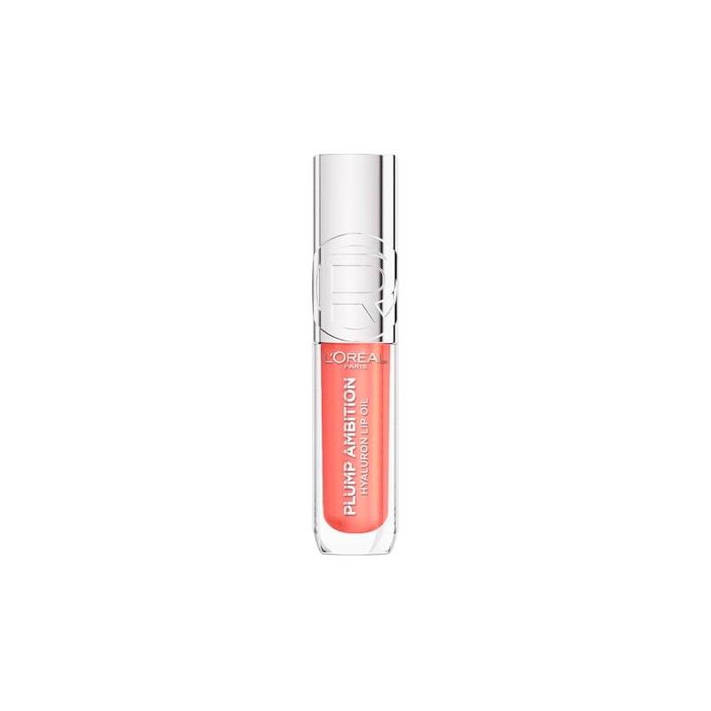 LOréal Paris Plump Ambition Lip Oil, Brillo Labial Efecto Voluminizador