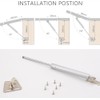 2 Pieces Gas Spring Support Hinges Spring Hinges Soft Close