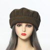 UniqKaliber Medieval Costume Accessory Hat Renaissance Tudor Flat Caps Cosplay