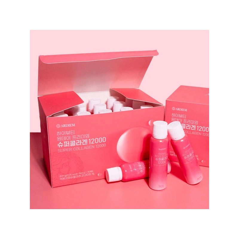 Ardiem 아르디엠 하이뷰티 원데이 프리미엄 슈퍼콜라겐 12000 56.6g x 30개입