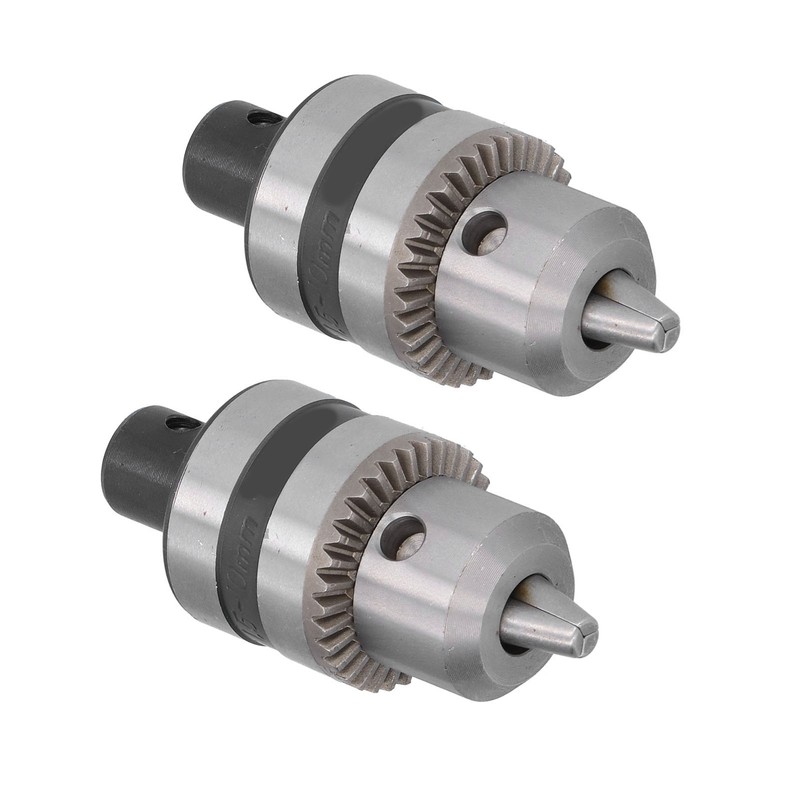 2 Set Heavy Duty Drill Chuck 3 Claw Aluminum Alloy
