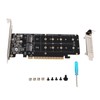 PCIE X16 to M.2 M KEY Expansion Card NVMEx4 SSD