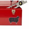 2 x 10cm Meat Cuts Lamb Sheep Vinyl Sticker Laptop