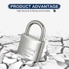 SEPOX Lock with Key for Outdoor Garden Lock Waterproof Padlock