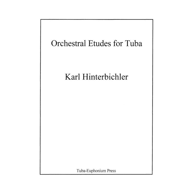 Orchestral Etudes for Tuba