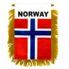 Norway Mini Banner - 1 dozen pack