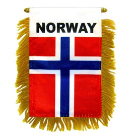 Norway Mini Banner - 1 dozen pack