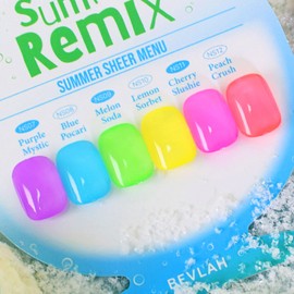 Vibla Summer Mix Syrup Gel Glitter Gel 12 Type Set Summer Nail / 비블라 썸머리믹스 시럽젤 글리터젤 12종 세트 여름네일