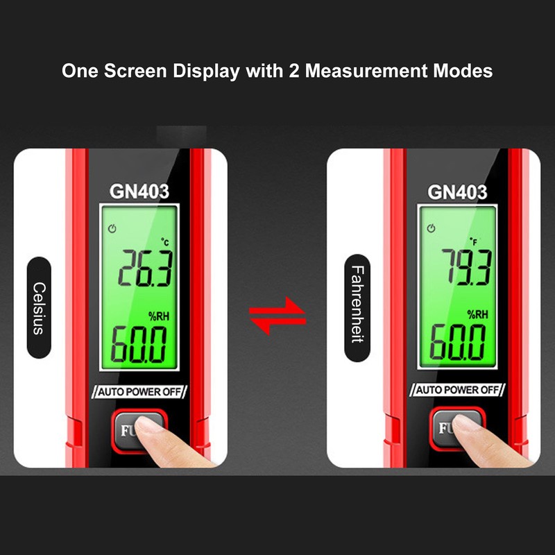 Digital Temperature Humidity Meter Industrial High Accuracy Mini Hygrometer Thermometer