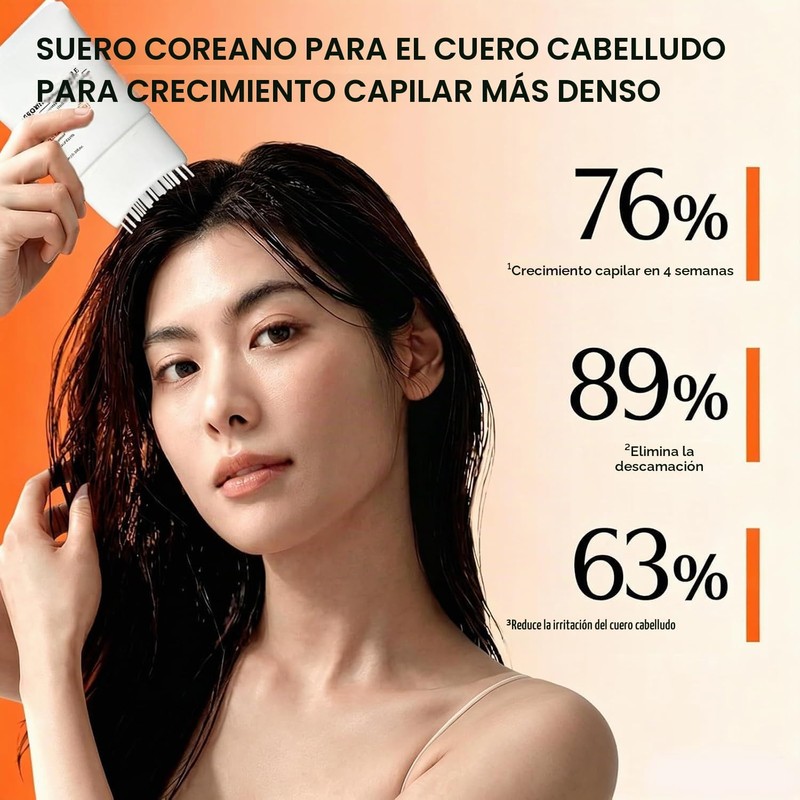 Tónico para Crecimiento del Cabello con Aplicador de Cepillo –