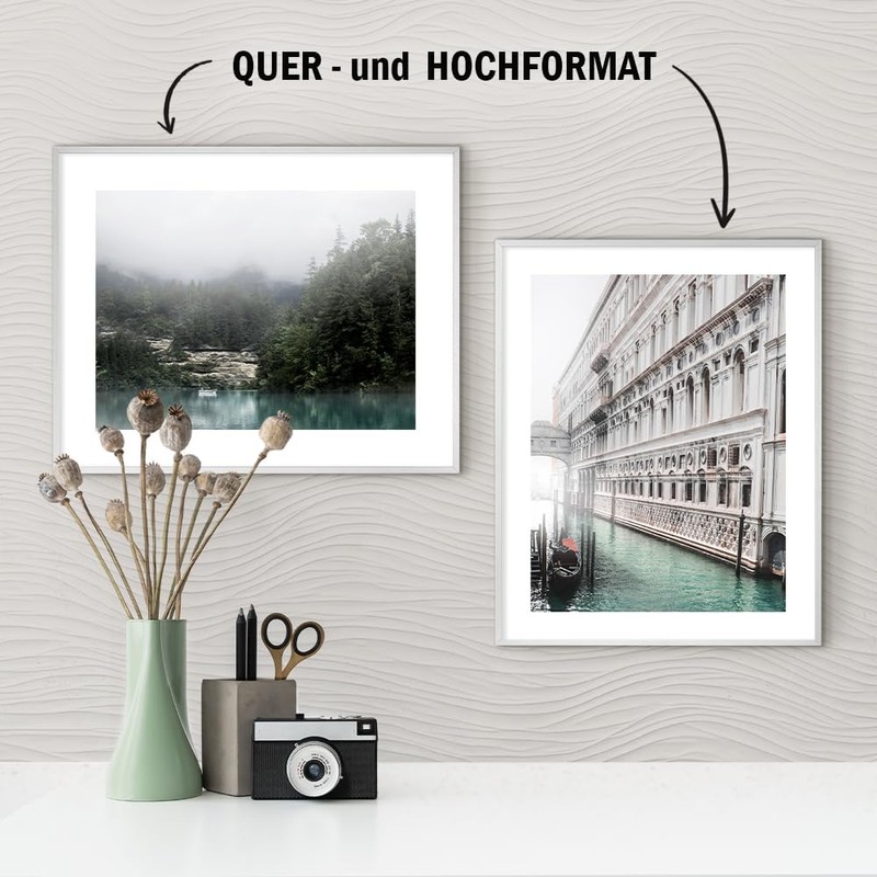 HaakDesign Alena Slim Aluminium Picture Frame 24 x 30 cm