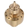 Copper Double Column Fountain Nozzle Music Fountain Landscape Scenery Nozzle