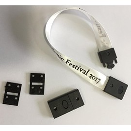 15mm x 10 Sets or x 50 Bracelet Safety Clasp Ideal for Bracelets, Parties or Festivals, Temporary Collars High Quality - 15mm x 50 Sets