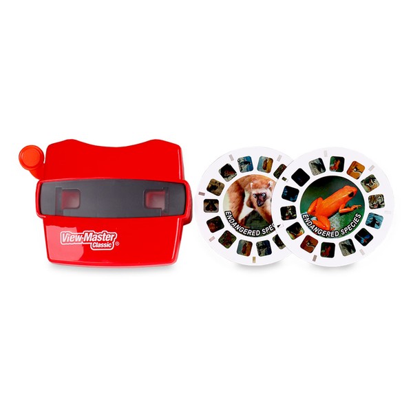 View Master - Classic Viewer - Discovery Kids : Endangered Species Red Small