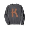 Creative Bold Leather Letter K - Design - Alphabet -