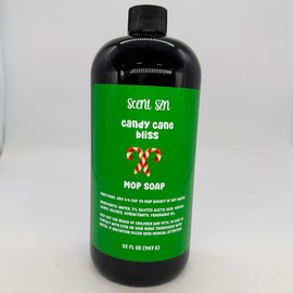 Scented Mop Soap - (32 oz):_Candy Cane Bliss