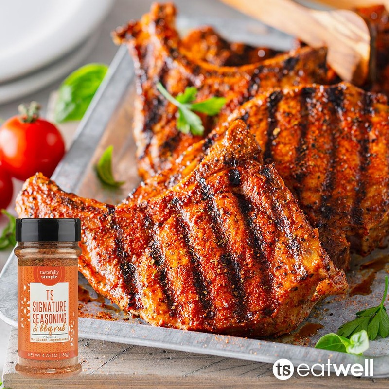 Tastefully Simple TS Signature Seasoning & BBQ Rub, 4.75 oz