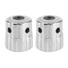 2Pcs/Set Aluminum Alloy Grass Trimmer Head with Lines Replacement Lawn