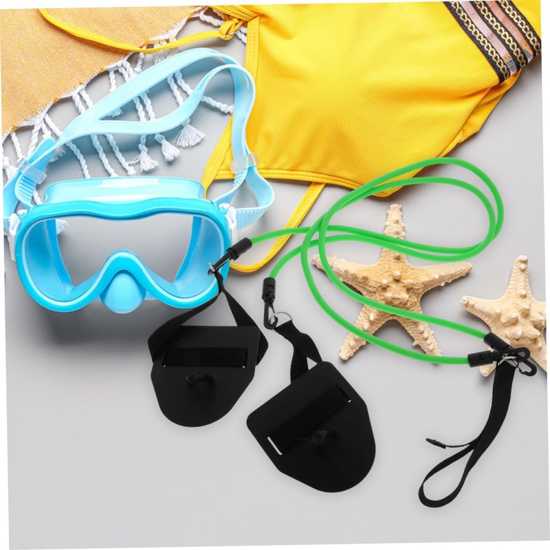 Kisangel Arm Strength Trainer Swimming Paddles Exercise Tools Freestyle Training