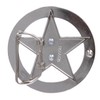 Famous Marshall Law Texas Star Belt Buckle, Silver