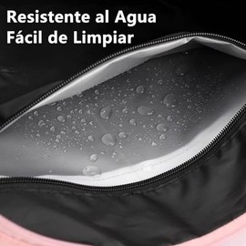 Bolsa Grande de Gimnasio para Mujer,Bolsa para Tapete de Yoga con Porta Tapete de Yoga Oculto Compartimento para Zapatos y Bosillo Impermeable,Adecuad