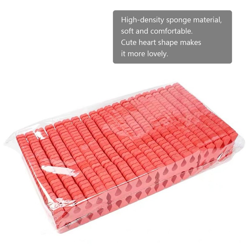 FOMIYES 100 Pairs Disposable soft toe separators silicone toe spacers